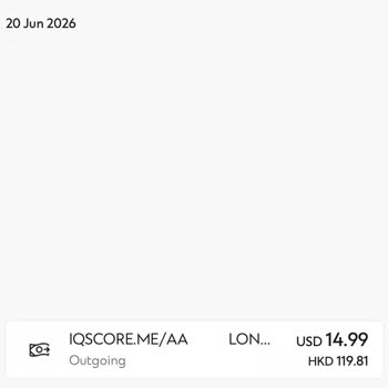 IQScore.ME Charged My Card Without Consent and Refused My Refund