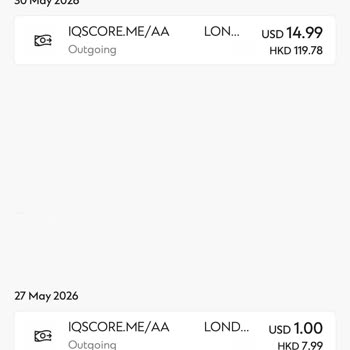 IQScore.ME Charged My Card Without Consent and Refused My Refund