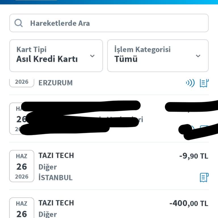 Tazı Scooter Kullanımı Sonrası Yetkisiz 400 TL Çekim İçin İade Talebi