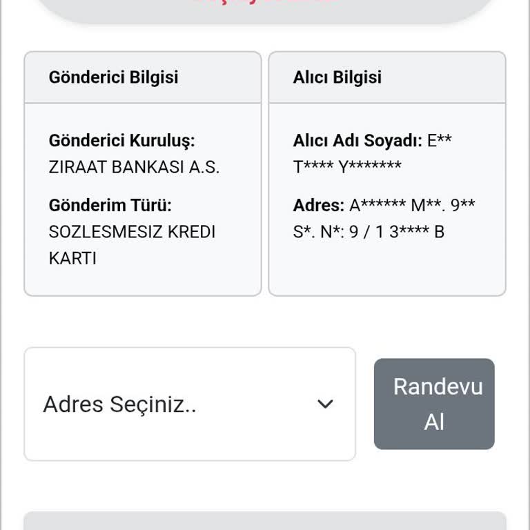 Ziraat Bankası Kargo Kart Gecikmesi Ve İletişimsizlik