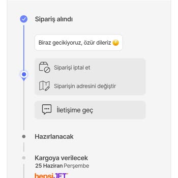Siparişimin Kargoya Verilmemesi Ve Müşteri Hizmetlerinden Çözüm Eksikliği