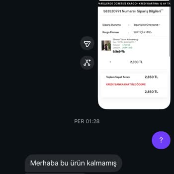 Stokta Olan Gibi Gösterilen Ürün Ve Uzayan İade Süreci