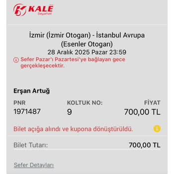 Kupon Süresi Hakkında Bilgilendirme Eksikliği Ve Para İadesi İsteği