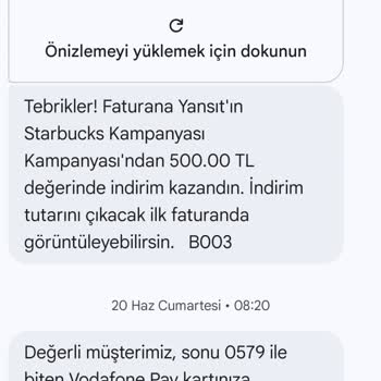 Vodafone Kampanya İndirimleri Yanıltıcı Ve Faturam 1.290 TL'ye Çıktı