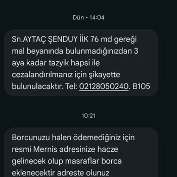 Gencallar Unicollect Tarafından Sürekli Tehdit Ve Psikolojik Baskı
