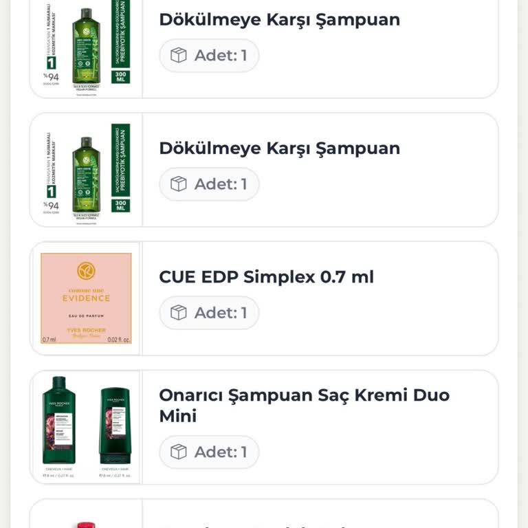 Yves Rocher'da Sipariş Gecikmesi Ve Bilgi Eksikliği