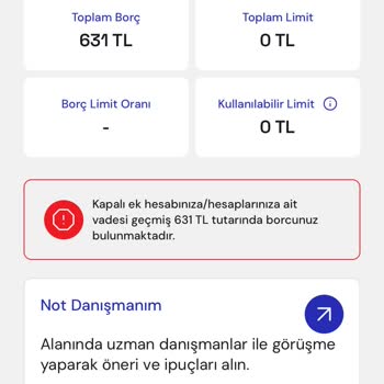 Garanti Bankası Avans Hesabım Kapalı Olmasına Rağmen KKB/Findeks’te Borçlu Görünüyorum