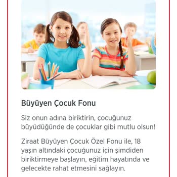 Ziraat Bankası İnternet Sitesindeki Yanıltıcı Bilgi Çocuk Yatırım Hesabı Açılmıyor