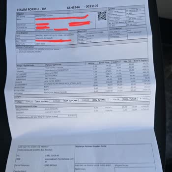 Garanti Kapsamındaki Park Sensörü Ücret Talebi Ve Haksız Tamir İddiaları