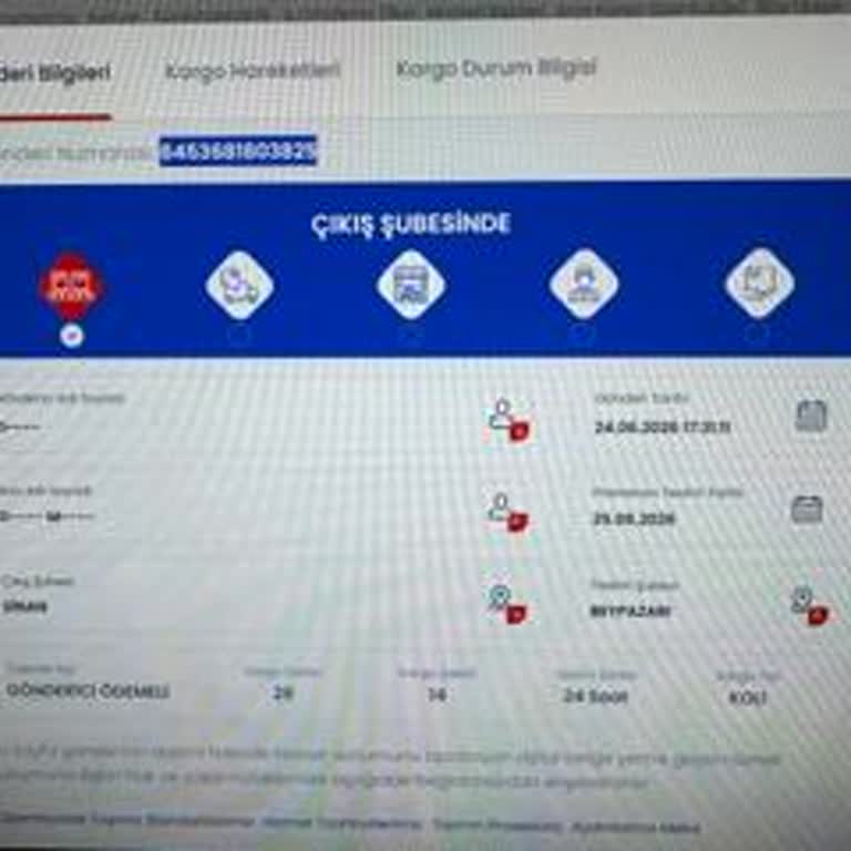 Aras Kargo Takip Numaralı Kargo Şubede Kalıyor, İletişim Sağlanamıyor