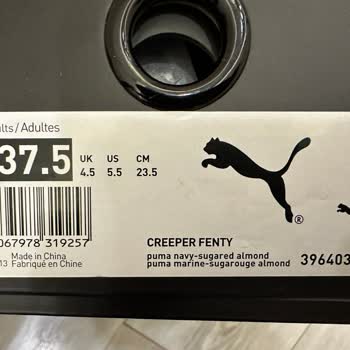 Puma'dan Yanlış Numara Gelen Ayakkabı, Sadece İade Teklifi