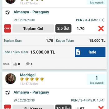 Kazanan Kuponuma Ödeme Yapılmaması Ve Yanıltıcı Bahis Seçeneği İddiaları