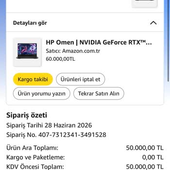 Teslimat Tarihi Keyfi Ertelenmesi Ve Türkçe Yardım Eksikliği