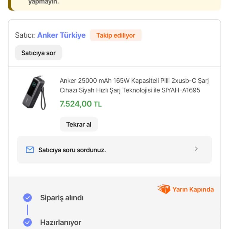 Teslimat Taahhüdü Yerine Getirilmedi: Ertesi Gün Kapında