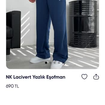 Lacivert Eşofman Yanlışlıkla Şort Gönderildi
