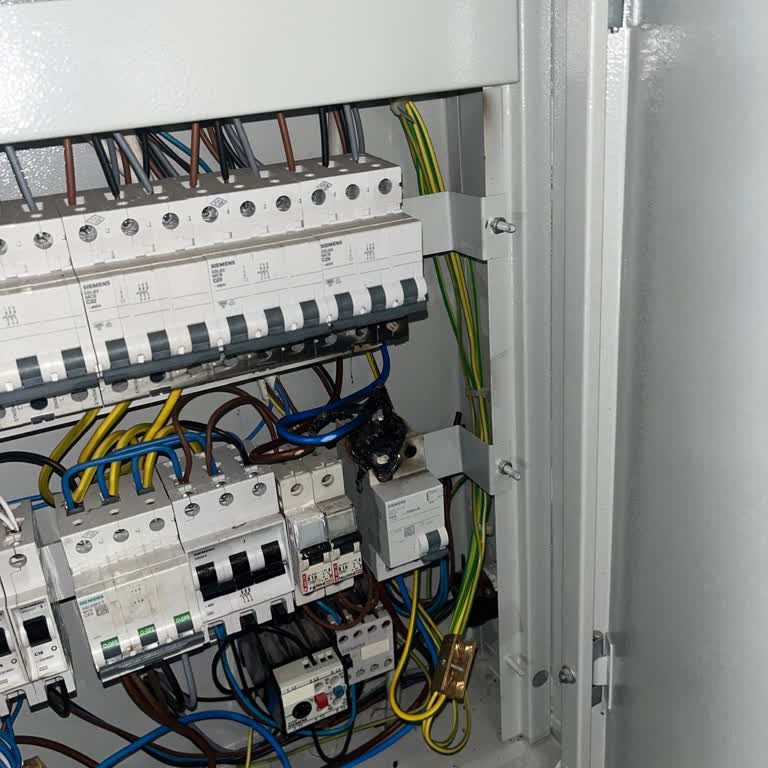 Siemens Kaçak Akım Koruma Rolünün Yangın Çıkarması Ve Elektriği Kesmemesi
