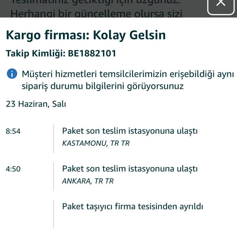 Kastamonu’da Takılı Kargo İçin Acil Teslim Ve Açıklama Bekleniyor