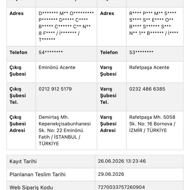 Sürat Kargo’da 5 Gün Boyunca Görünmeyen Gönderi Ve Yetersiz Müşteri Hizmeti
