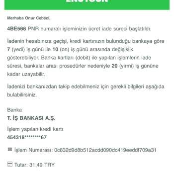 İptal Sonrası Aşırı Kesinti Ve Bilgilendirme Eksikliği