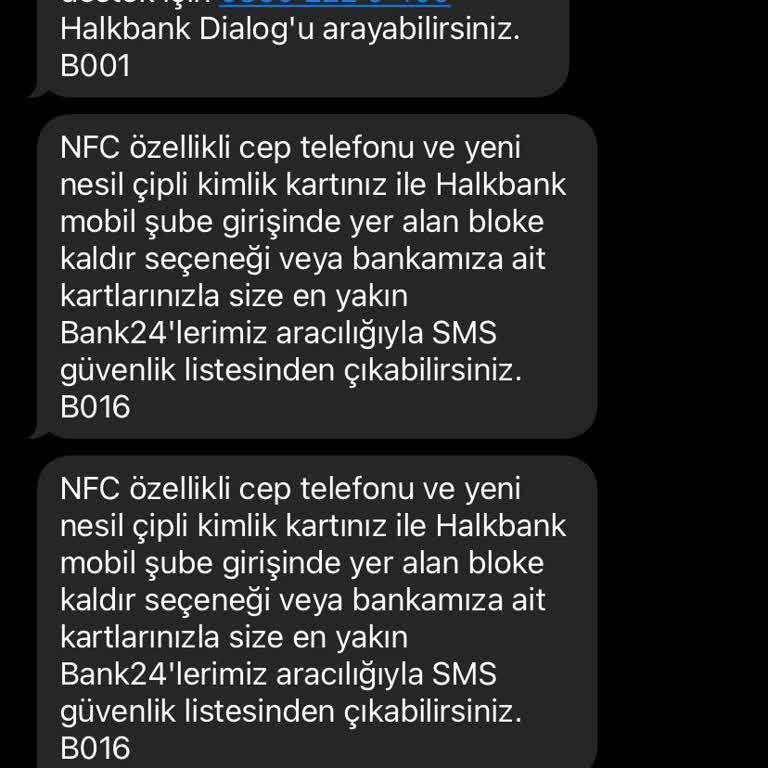 SMS Blokesi Nedeniyle Kart Şifresi Oluşturulamadı Ve Kart Kullanılamıyor