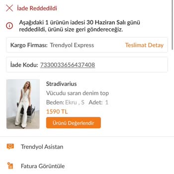İade Edilen Ürün Kayıp, Ücret İadesi Alınamadı Ve Müşteri Temsilcisi S***’nın Tutumu
