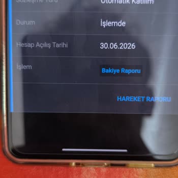 Türkiye Hayat Emeklilik’te Açılan İstenmeyen Hesap Ve Kapatma Talebi