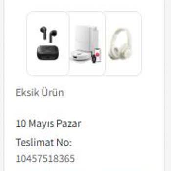 Teslim Edilmemiş Robot Süpürge İçin İade Talebi