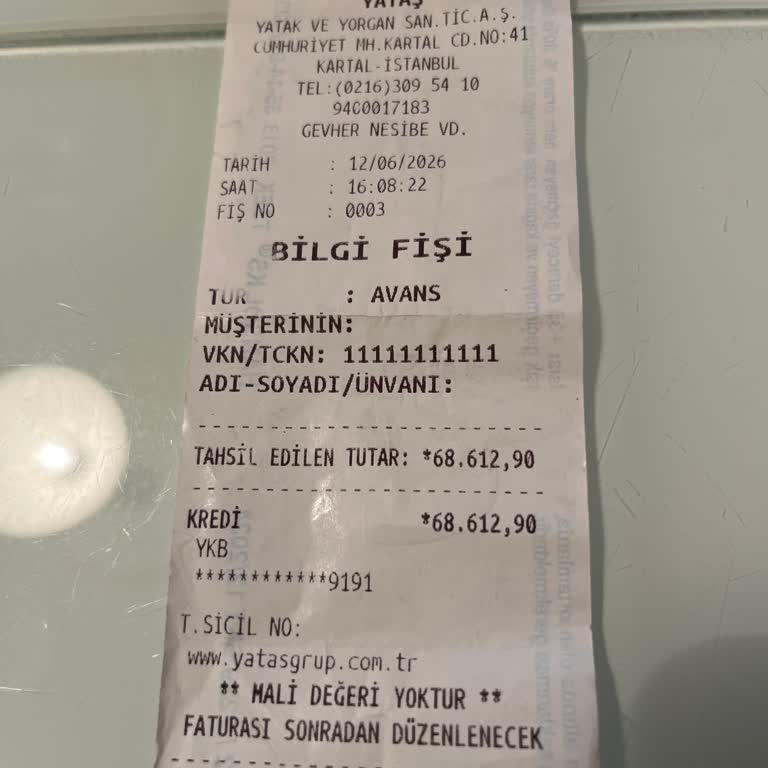 Teslim Edilmeyen Yatak Ve Baza İçin Acil Net Tarih Talebi