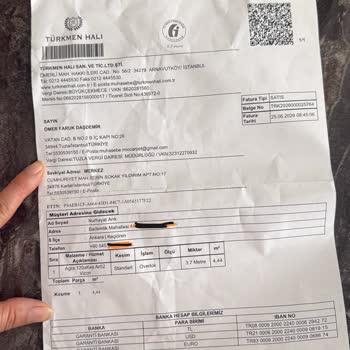 Stokta Var Söylenen 130 Cm Halı Yolluk İptal Edilmeyip 120 Cm Olarak Gönderildi