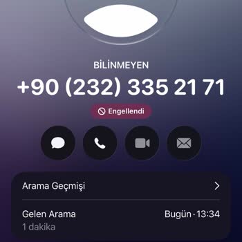 02323352171 Kişisel Verilerin İzinsiz Kullanımı Ve Rahatsız Edici Telefon Araması