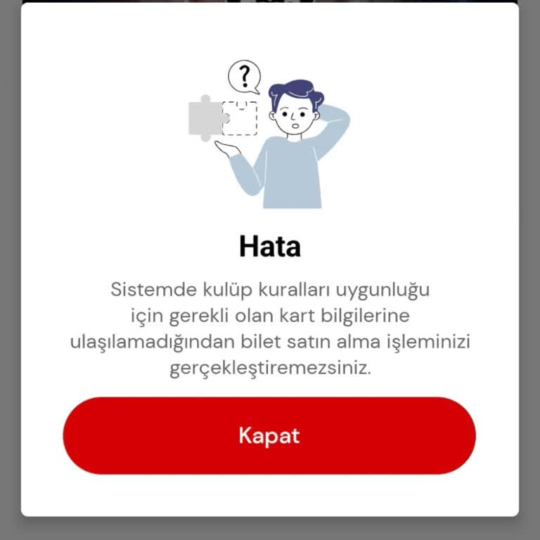 Kombine Yenilemede Kart Bilgileri Hatası İşlemi Engelliyor