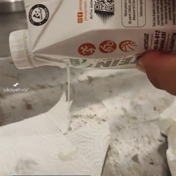 Pınar Protein Süt Kapak Arızası