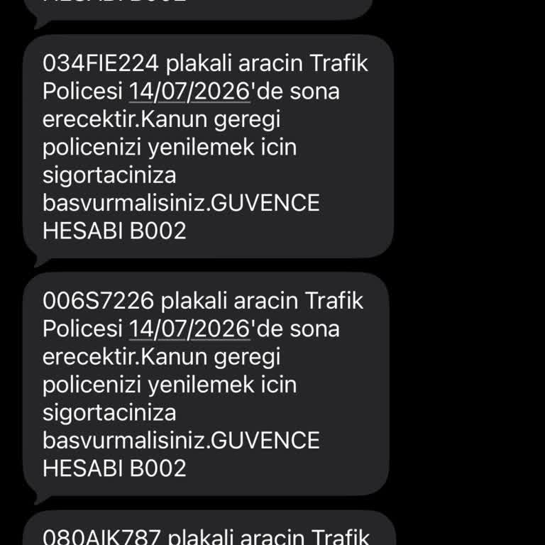 Yetkisiz Trafik Poliçesi SMS’i Ve Kişisel Veri Güvenliği Endişesi