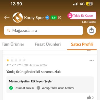 Yanlış Ayakkabı Gönderildi Ve İade Talebim Haksızca Reddedildi