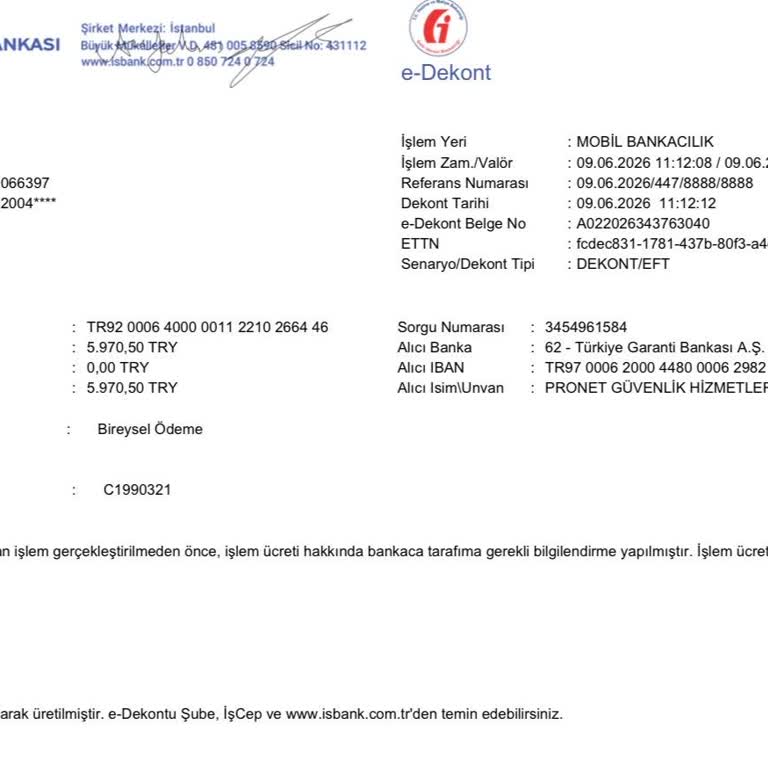 Pronet Üyeliği İptal Edilmedi Ve 5900 TL Haksız Fatura