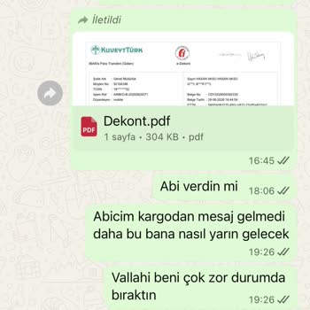 Kargo Takip Bilgisi Verilmeyen Ve Geciken Tabela Siparişi