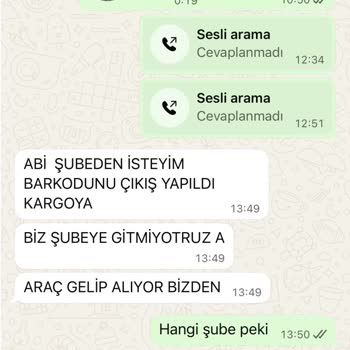 Kargo Takip Bilgisi Verilmeyen Ve Geciken Tabela Siparişi