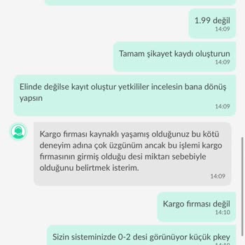 Dolap Satışından Eksik Ödeme Ve Yardımsız Canlı Destek