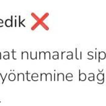 Teslim Edilemedi Mesajı Nedeniyle Acil Jean Tulum Yeniden Gönderilmesini İstiyorum