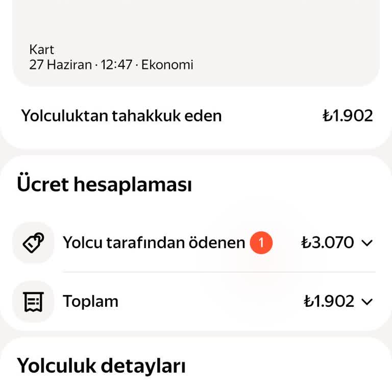 Yandex Go Rotasını Zorlayıp Sürücüden 1.160 TL Kesiyor