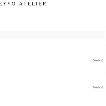 Eyyo Atelier İade Edilen Siparişlerde Para İadesi Yapılmadı Ve Müşteri Hizmetleri Cevapsız