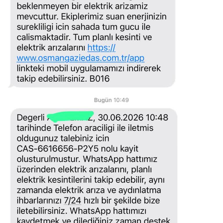 Sulama Kooperatifinde Enerji Açılmaması Ve Cevapsız Müşteri Hizmetleri