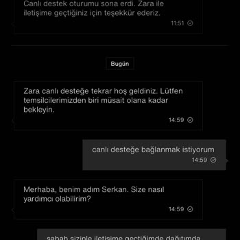 Zara Siparişimin Teslimi Gecikti Ve Bilgi Alınamıyor