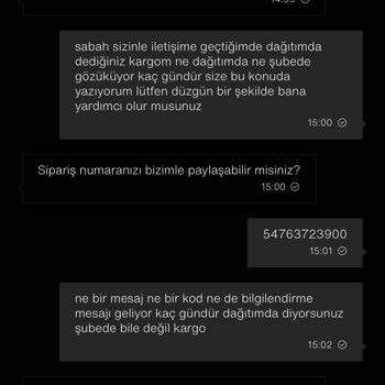 Zara Siparişimin Teslimi Gecikti Ve Bilgi Alınamıyor