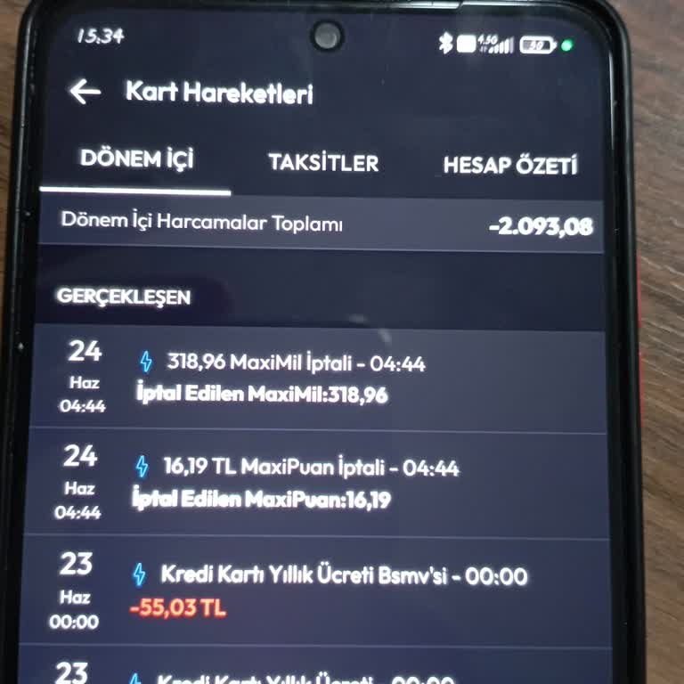 İş Bankası Maximiles Kart Aidatı Haksız Yansıtılması Ve Puan Silinmesi İtirazı