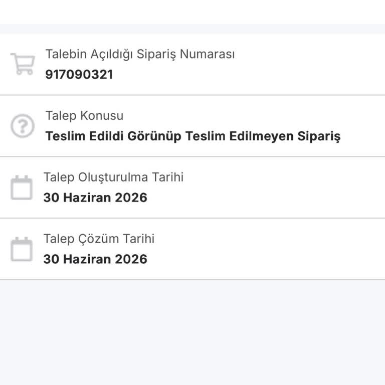 Migros Yemek'te Teslim Edilmediği Siparişin Haksız Tahsilatı Ve Çözüm Bulunmayan Kayıtlar