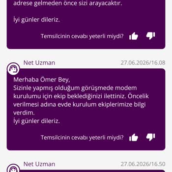 Kurulum Ekibi Gelmedi, İnternet Bağlantısı Hâlâ Yok
