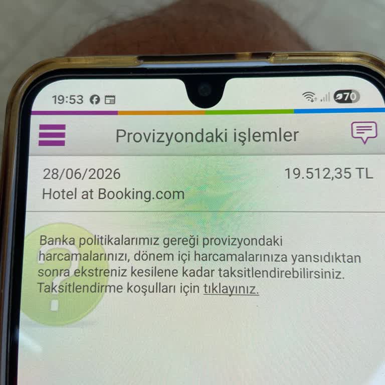 Enpara Kredi Kartımda İzinsiz 19.512 TL’lik Booking.com Harcaması