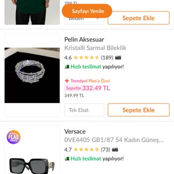 Satışta Görünen Ürün Ödeme Aşamasında Kapatılıyor