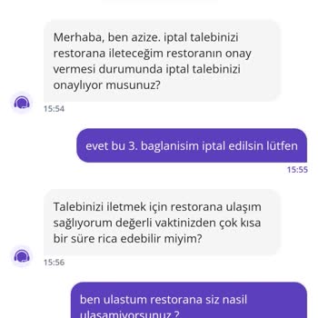 Getir Müşteri Temsilcilerinin Yanıltıcı Cevapları İptali İmkânsız Kıldı